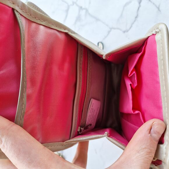 Travelon pearl leather mini convertible crossbody belt bag mini travel purse - Picture 5 of 7